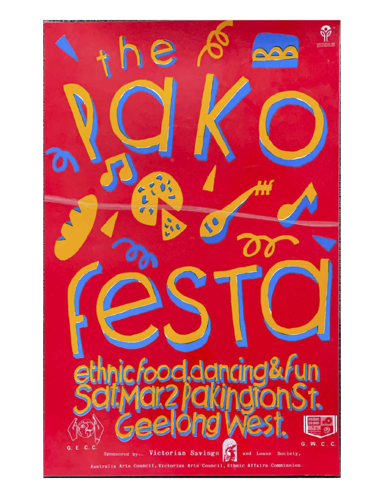 1985 Pako Festa Poster