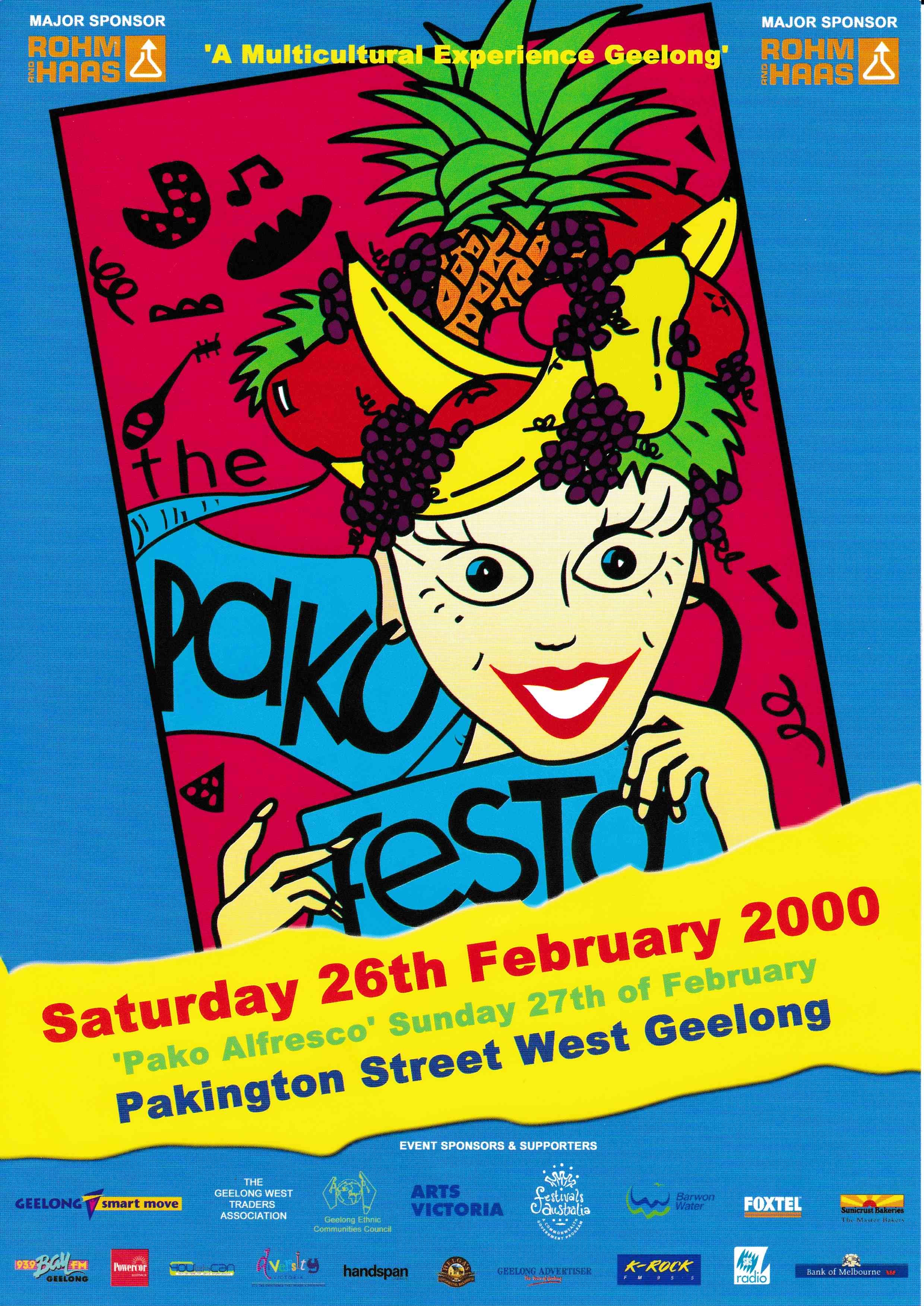 2000 Pako Festa Poster
