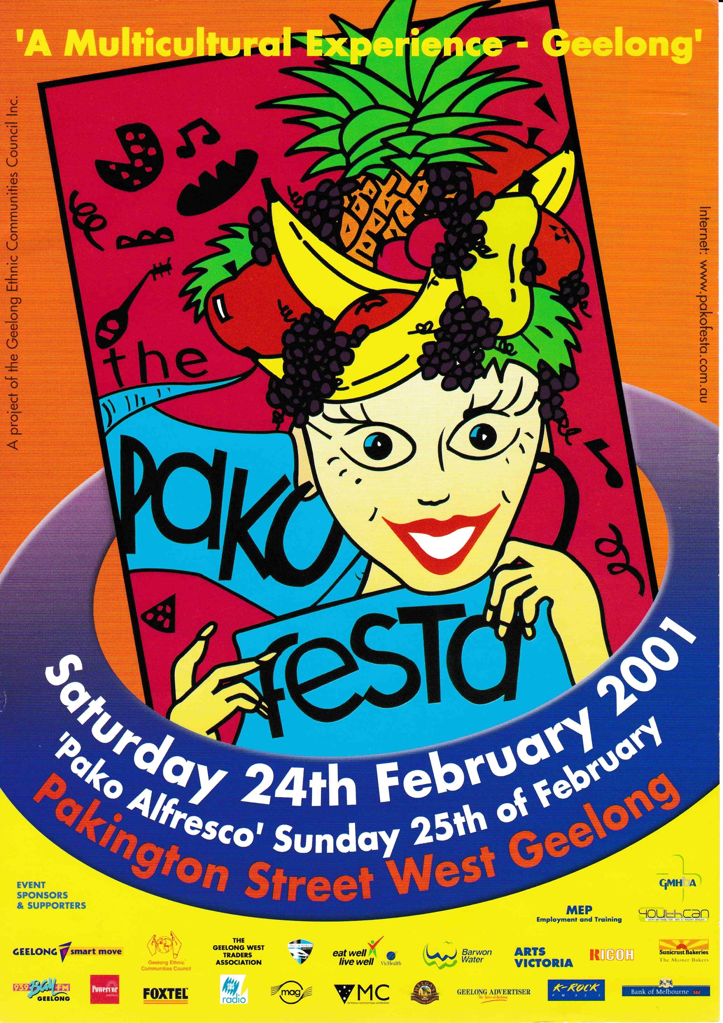 2001 Pako Festa Poster