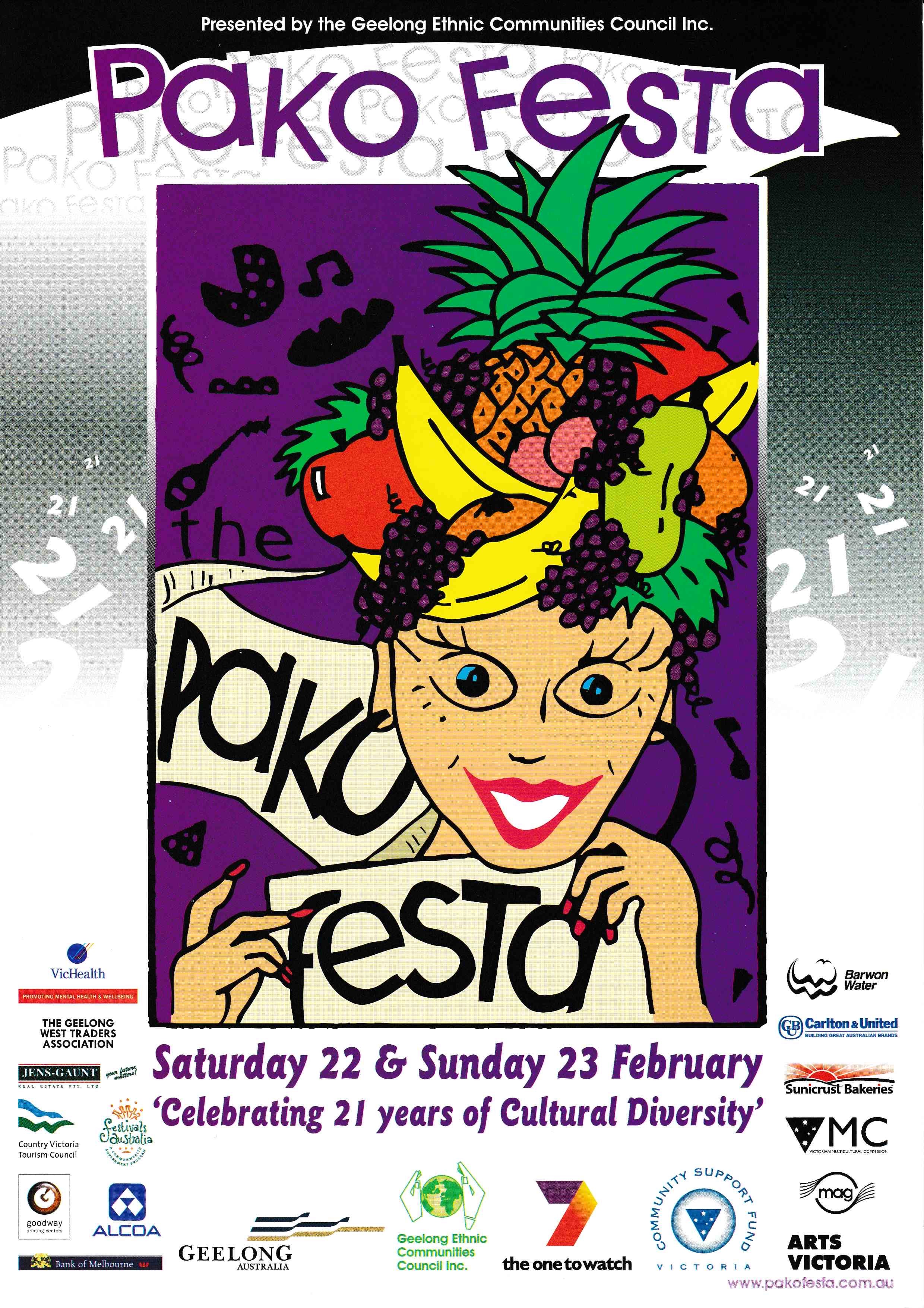 2003 Pako Festa Poster