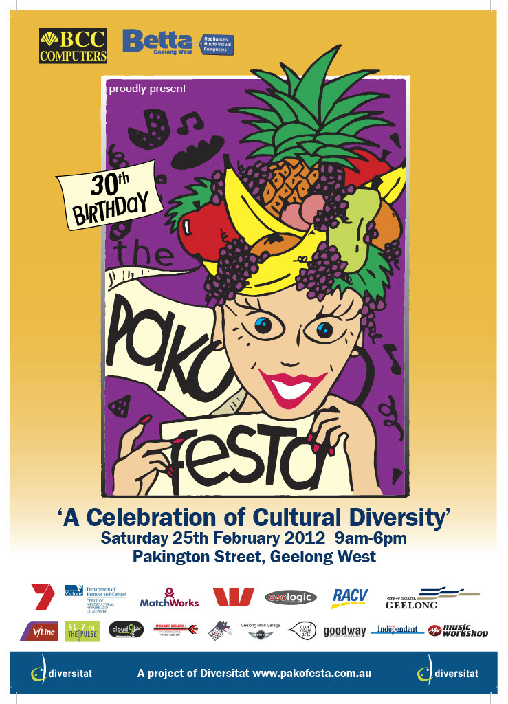 2012 Pako Festa Poster